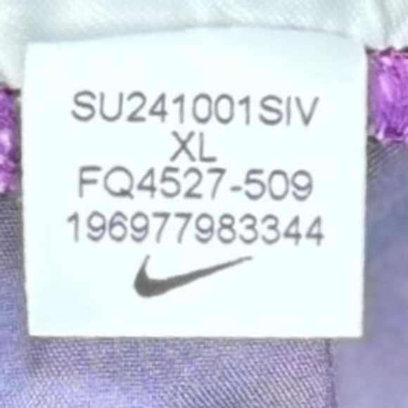 Nike One Girls Woven High-Waisted Shorts, Daybreak/Viotech/Vapour Green, Size XL - Picture 3 of 12